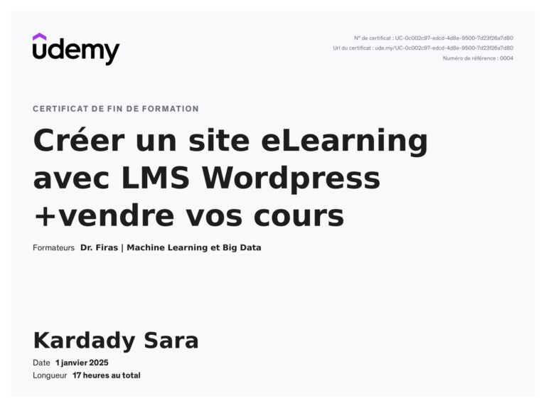 Certificat-Wordpress-CMS